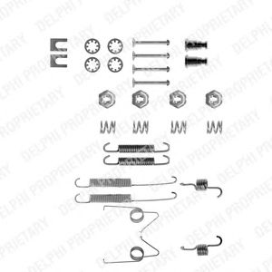 Accessory Kit, brake shoes LY1038