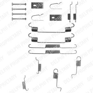 Accessory Kit, brake shoes LY1217