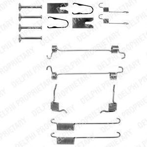 Accessory Kit, brake shoes LY1226