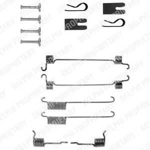 Accessory Kit, brake shoes LY1256