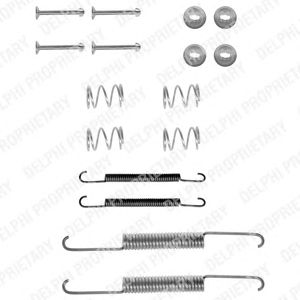 Accessory Kit, brake shoes LY1249