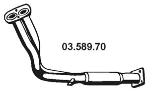 Exhaust Pipe 03.589.70