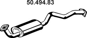 Глушитель выхлопных газов конечный 50.494.83