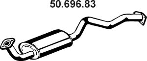 Глушитель выхлопных газов конечный 50.696.83
