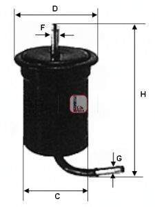 Fuel filter S 1677 B