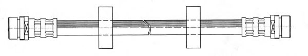 Tubo flexible de frenos 70249