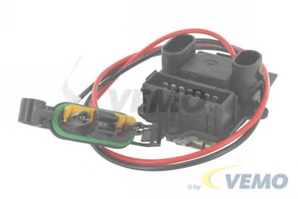 Control Unit, heating / ventilation V40-79-0007