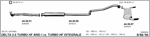 Exhaust System 546000045