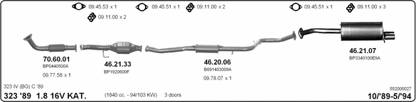 Exhaust System 552000027