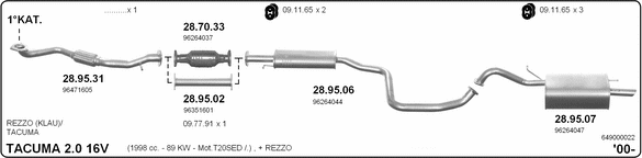 Exhaust System 649000022