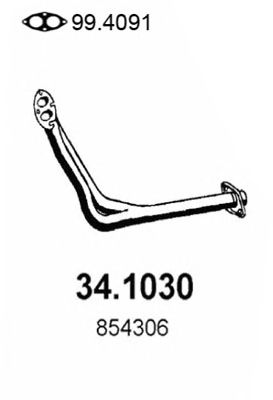 Exhaust Pipe 34.1030