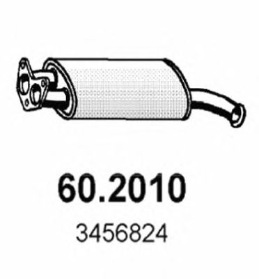 Предглушитель выхлопных газов 60.2010
