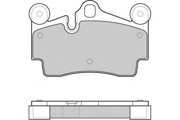 Brake Pad Set, disc brake 12-1097