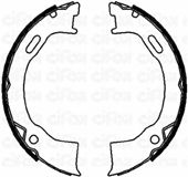 Комплект тормозных колодок, стояночная тормозная система 153-146