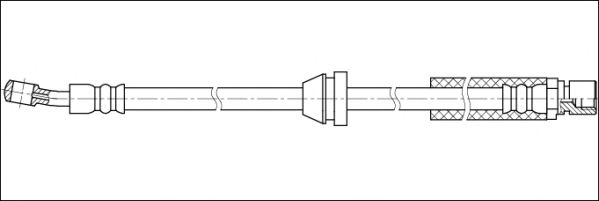 Tubo flexible de frenos G1904.24