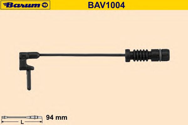 Slidindikator, bremsebelægning BAV1004