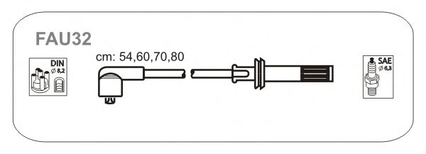 Ignition Cable Kit FAU32