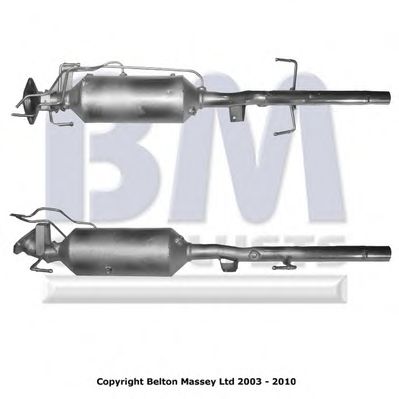 Soot/Particulate Filter, exhaust system BM11015H