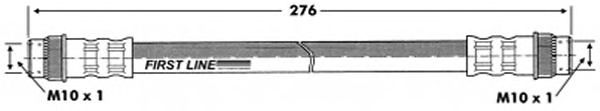 Тормозной шланг FBH6230