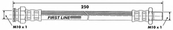 Tubo flexível de travão; Tubo flexível de embraiagem FBH6281