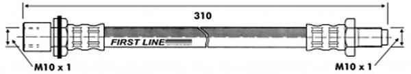 Тормозной шланг FBH6440