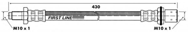 Tubo flexível de travão FBH6478