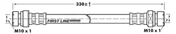 Tubo flexível de travão FBH7038