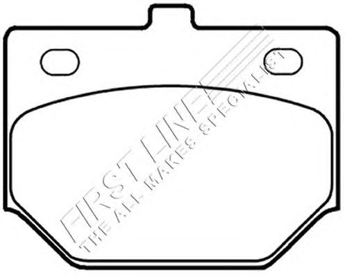 Brake Pad Set, disc brake FBP1474