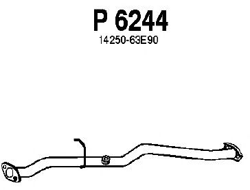 Труба выхлопного газа P6244
