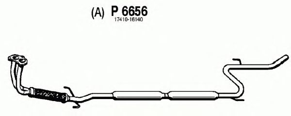 Front Silencer P6656