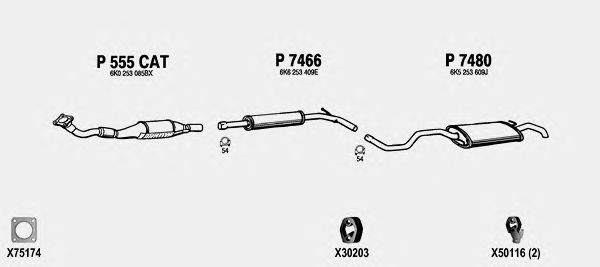 Exhaust System SE248