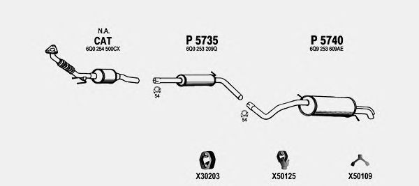 Exhaust System SE610