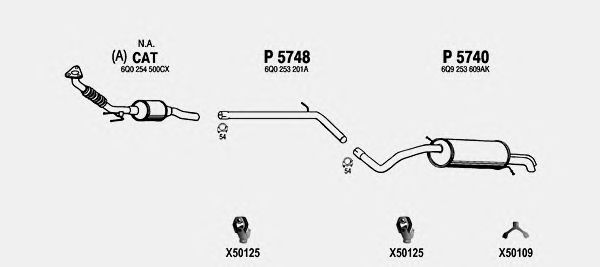 Exhaust System SE611