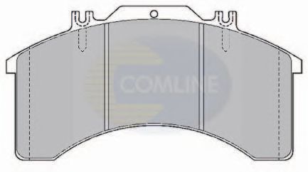Комплект тормозных колодок, дисковый тормоз CBP9016