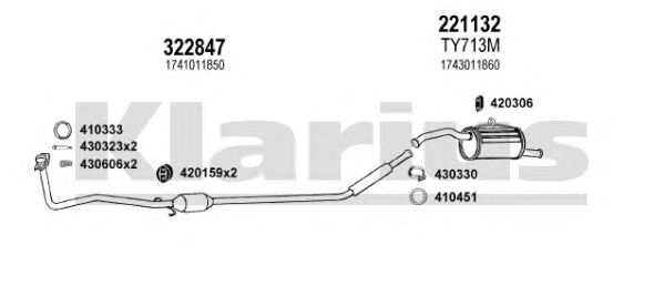 Exhaust System 900516E