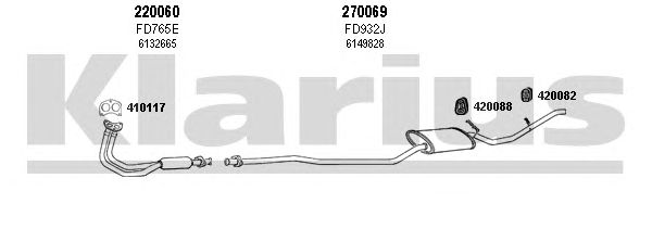 Exhaust System 360518E