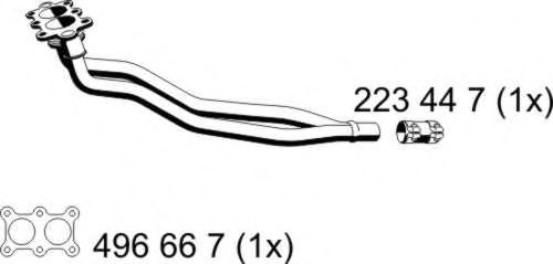 Exhaust Pipe 132404