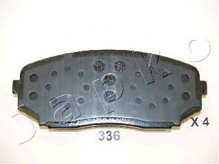 Brake Pad Set, disc brake 50336