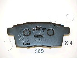 Brake Pad Set, disc brake 51309