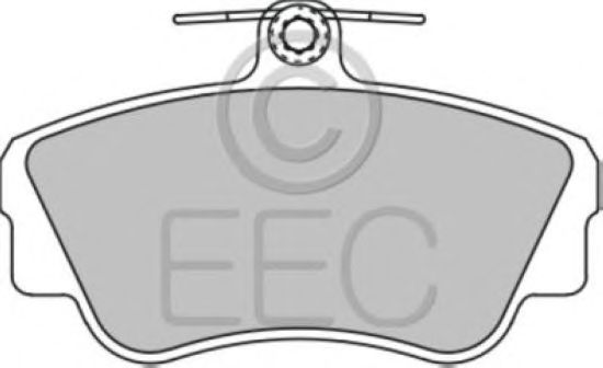 Комплект тормозных колодок, дисковый тормоз BRP0648