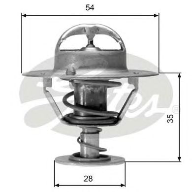 Thermostat, coolant TH04277