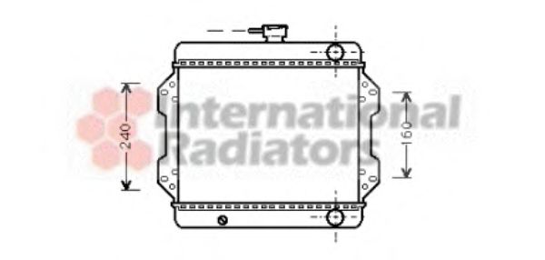 Radiator, engine cooling 52002003