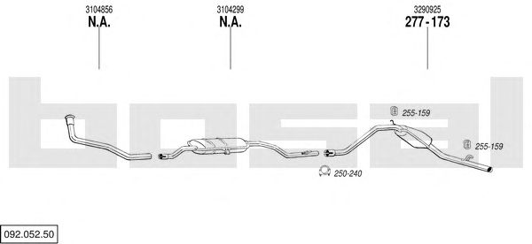Exhaust System 092.052.50
