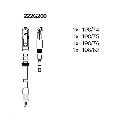 Ignition Cable Kit 222G200