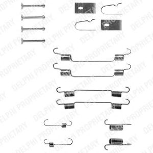 Accessory Kit, brake shoes LY1202