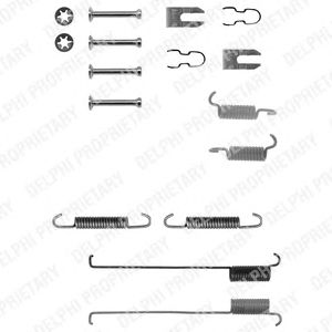 Accessory Kit, brake shoes LY1214