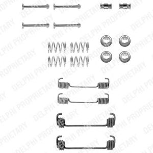 Accessory Kit, parking brake shoes LY1252