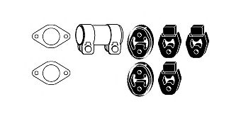 Mounting Kit, exhaust system 82 15 6480