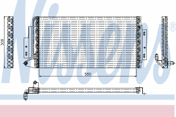 Condensator, airconditioning 94002
