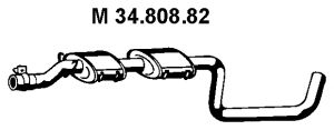 Средний глушитель выхлопных газов 34.808.82